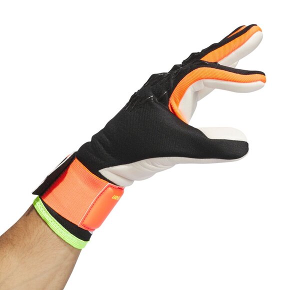 NEW IN BOX Adidas Predator League Senior Gloves SZ 11 $80 Wrist Strap - Picture 3 of 4